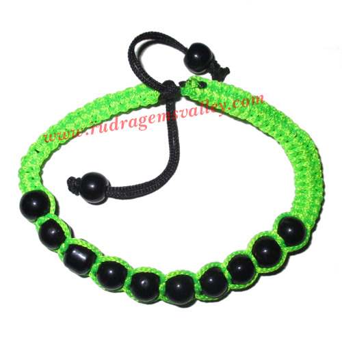 Adjustable beaded free size bracelets, made of glass beads as per picture. Pack of 1 piece, also available in custom designs and colors as per your instructions.