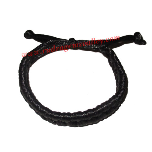 Adjustable free size silk woven bracelets, made of silk thread, silk braided bracelets as per picture. Pack of 1 bracelet.