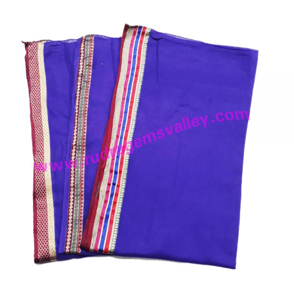 Pure cotton Indian traditional dhoti, 2 meter to 2.25 meter long plain handloom dhoty, with border multi color cotton dhoti, weight approx 140 grams, pack of 1 piece.