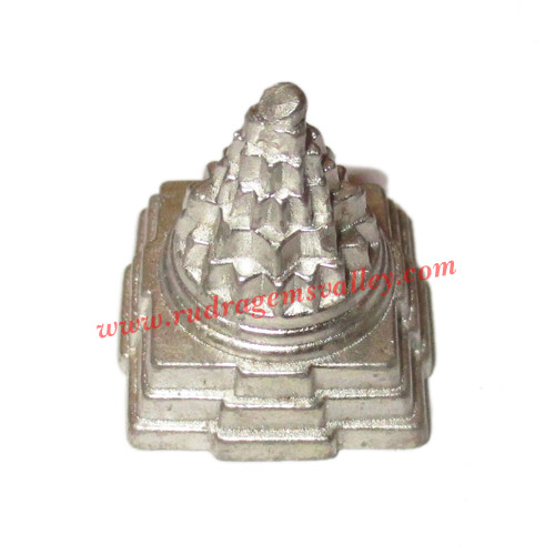 Parad mercury yantra, parad pyramid, weight approx 27.62 grams, size 21mm x 20mm. It is used for chanting mantras for spiritual attainments as well as multiple health benefits including diabetes, blood pressure and heart diseases by praying and touching i