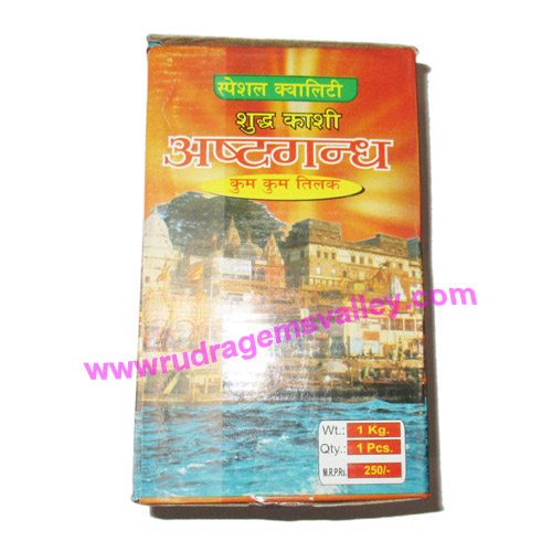 Pure Ashtagandh kumkum tilak powder, pack of 1000 grams