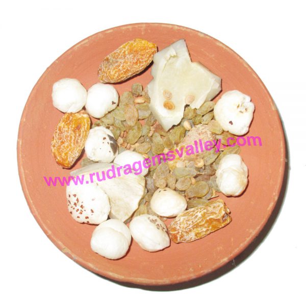 Pooja materials (puja samagri) dry fruits pack (panch mewa, panchmeva prasad),