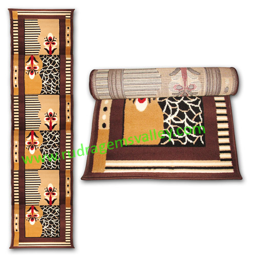 Yoga Mat, excercise mat for yoga, carpet based handmade comfortable mat, size 24x68 inches, thickness 10mm.