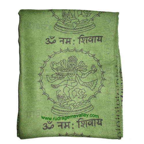Fine quality om naham shivaya soft yoga scarves, material staple rayon, size 178x92 CM., weight approx 110 grams, minimum order 1 pcs.