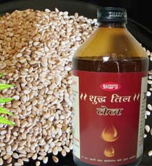 Til Oil, The health benefits of sesame oil include its ability to improve hair and skin health, help in bone growth, reduce blood pressure, maintain good heart health, manage anxiety and depression, protect infant health, cure dental problems, prevent cancer, improve the digestive process.