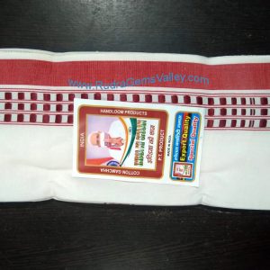 Bulk buy white cotton Modi gamachha wide border MHVR, cotton scarves for protection from dirt and dust, unisex cotton gamacha white, 180 centimeter, Pack of 100 Pcs.