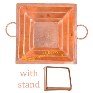 Pure Copper Hawan Kund - Havan Kund - Yagya Kund - Yagna Kund for Hawan - Havan - Agnihotra Rituals to purify environment (24 inch)